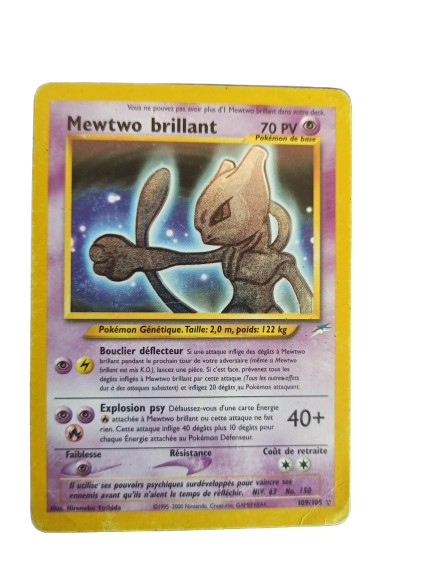 Mewtwo brillant (NDE 109) NM