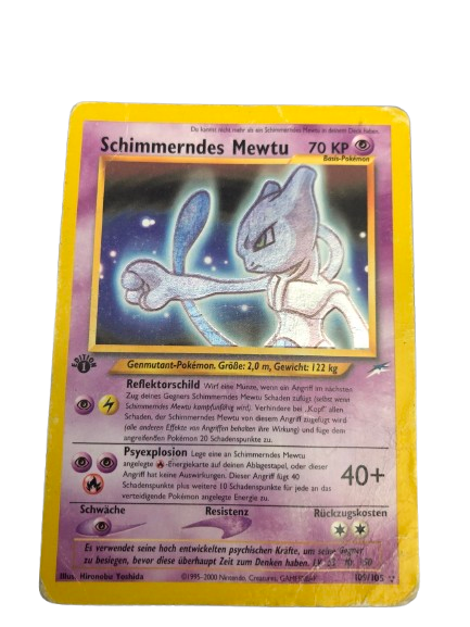 Mewtwo brillant (NDE 109) NM