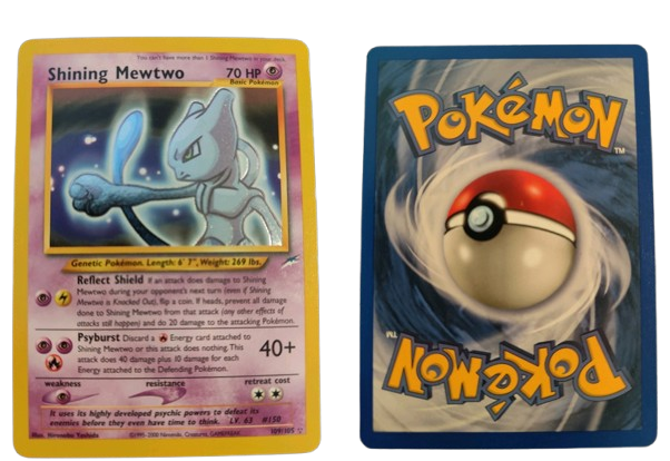 Mewtwo brillant (NDE 109) NM