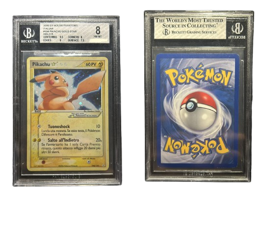 Pikachu Gold Star (HP 104) NM