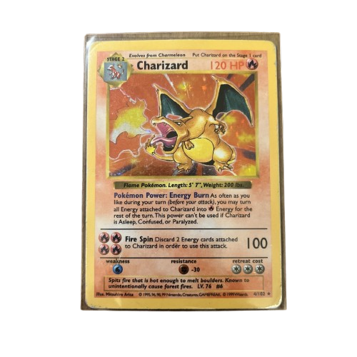 Charizard 004/102 Base Set (Shadowless) Holo